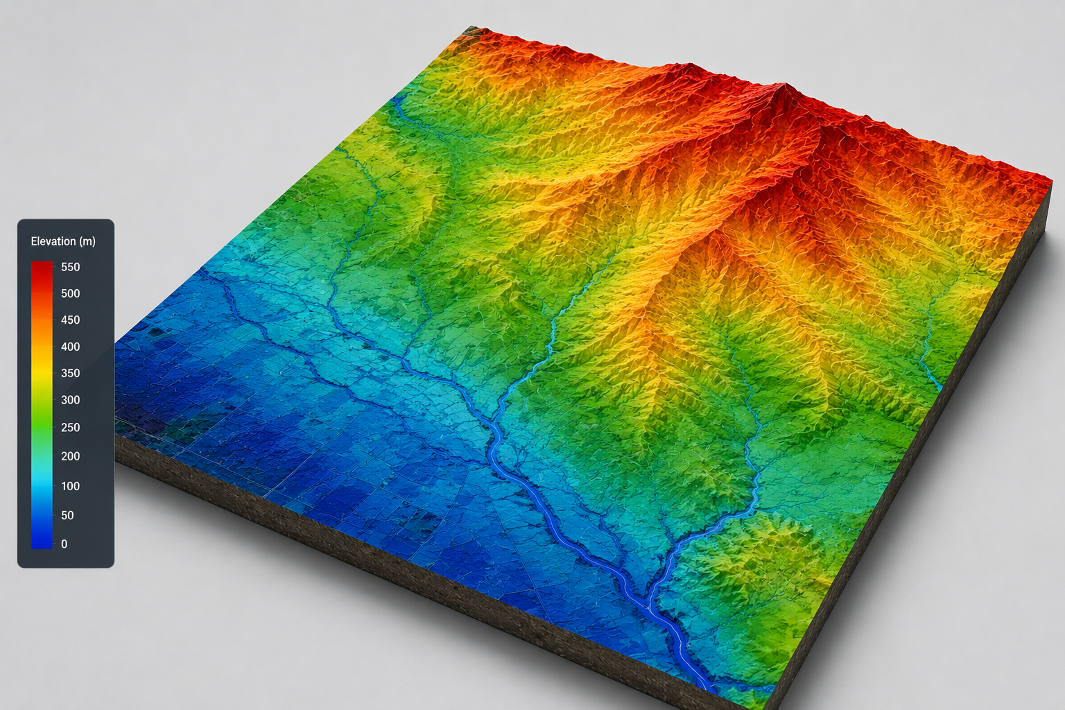 Digital elevation model
