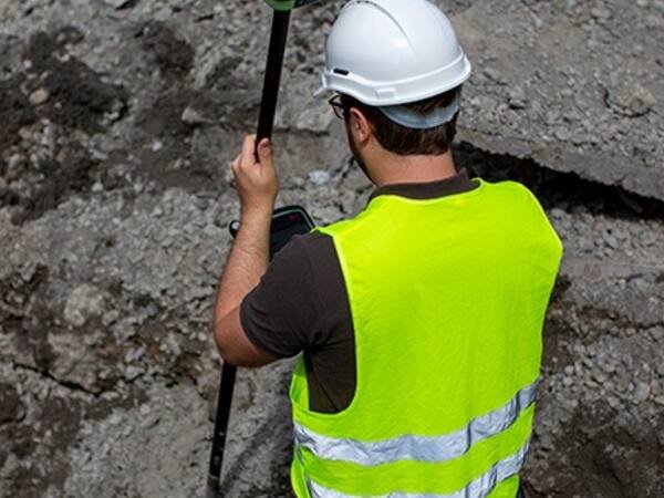 Level check during site formation