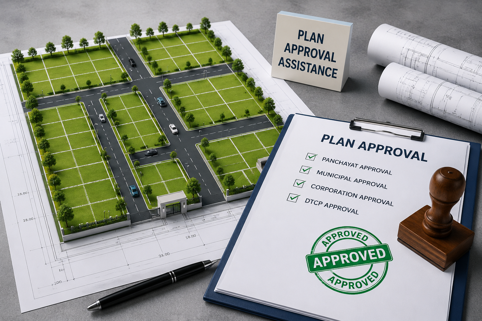 DTCP layout approval documentation